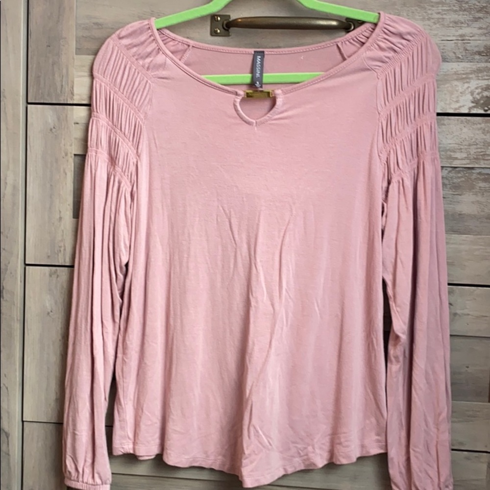 Long sleeve blouse